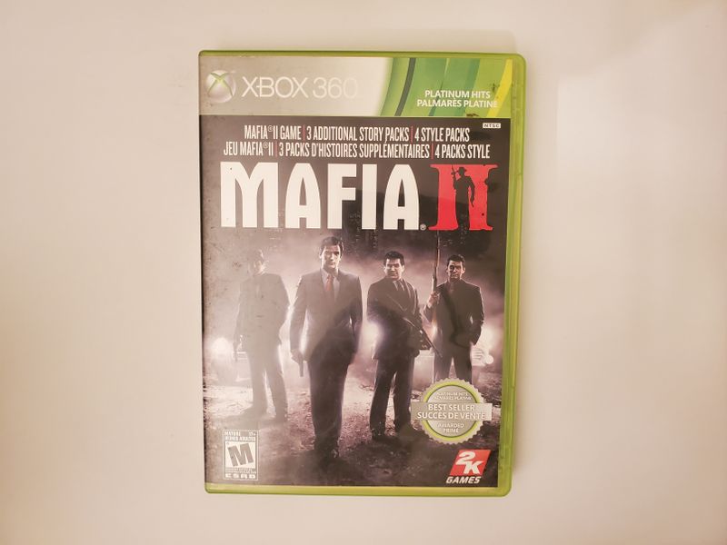 Microsoft Xbox 360 Mafia II Platinum Hits video game