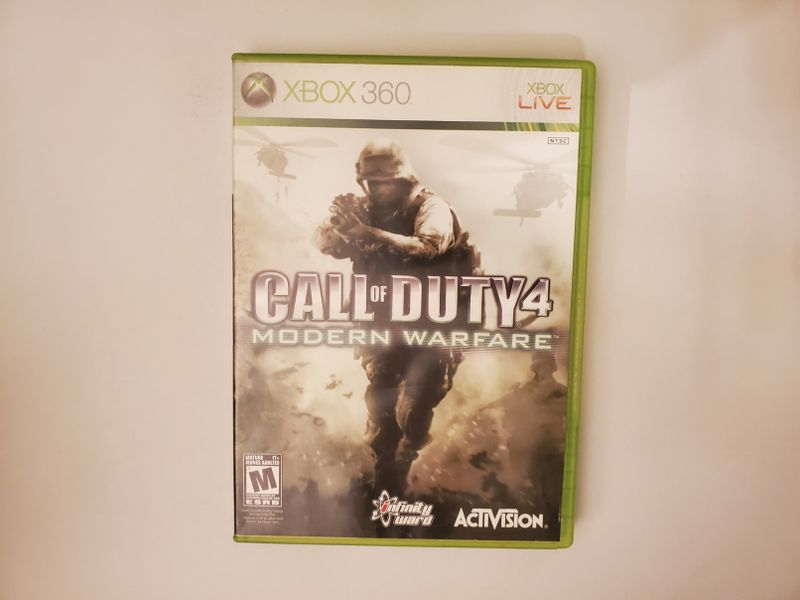 Microsoft Xbox 360 Call of Duty 4  Modern Warfare video game