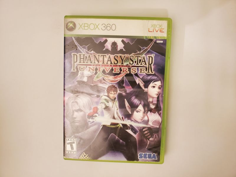 Microsoft Xbox 360 Phantasy Star Universe video game