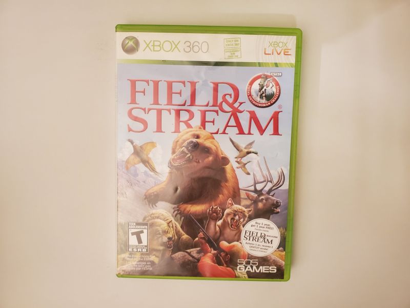 Microsoft Xbox 360 Field & Stream video game