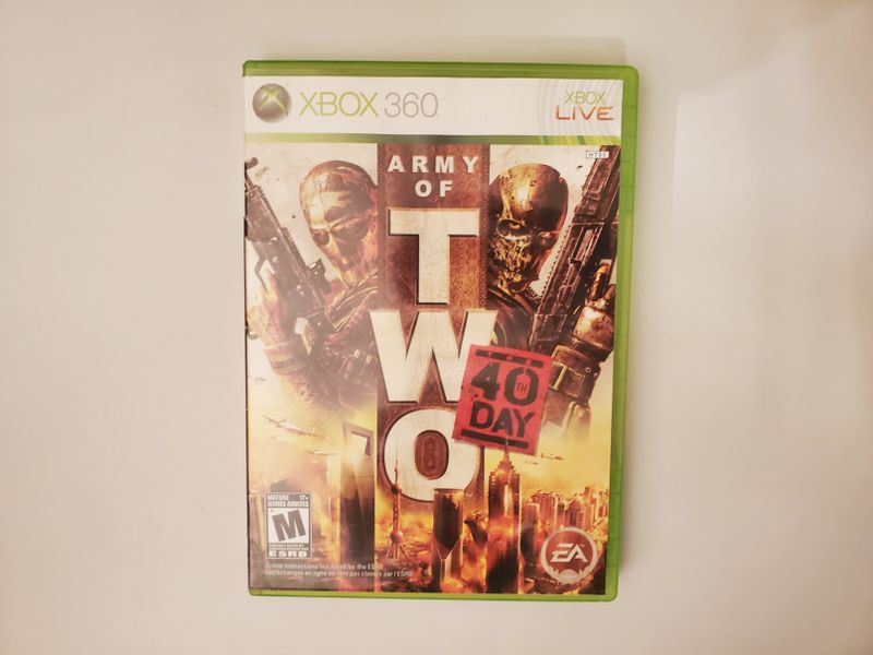 Microsoft Xbox 360 Army of Two The 40th Day video game