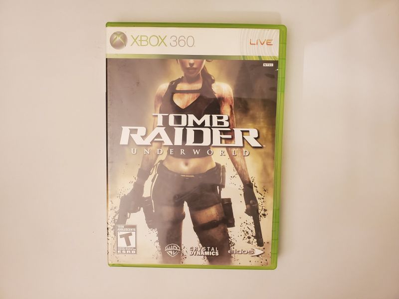 Microsoft Xbox 360 Tomb Raider Underworld video game