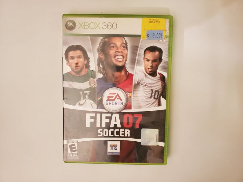 Microsoft Xbox 360 Fifa 07 Soccer video game