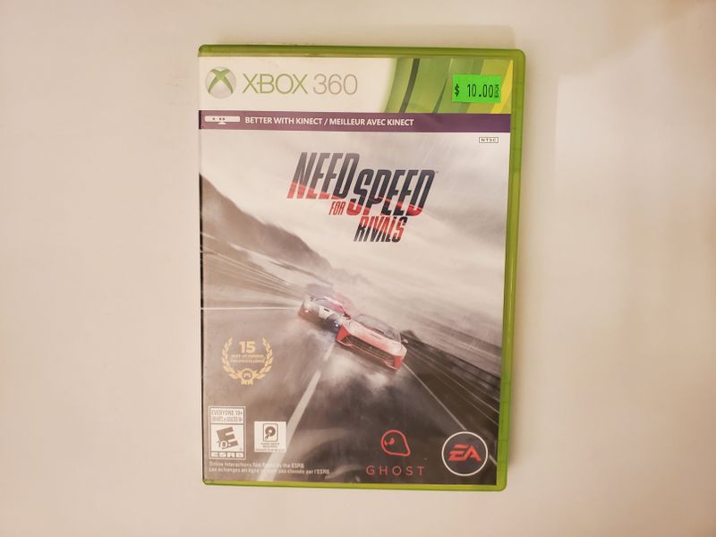 Microsoft Xbox 360 Need for Speed Rivals video game