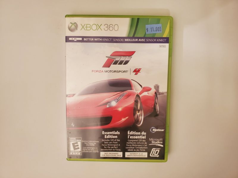 Microsoft Xbox 360 Forza Motorsport 4 Essentials Edition video game