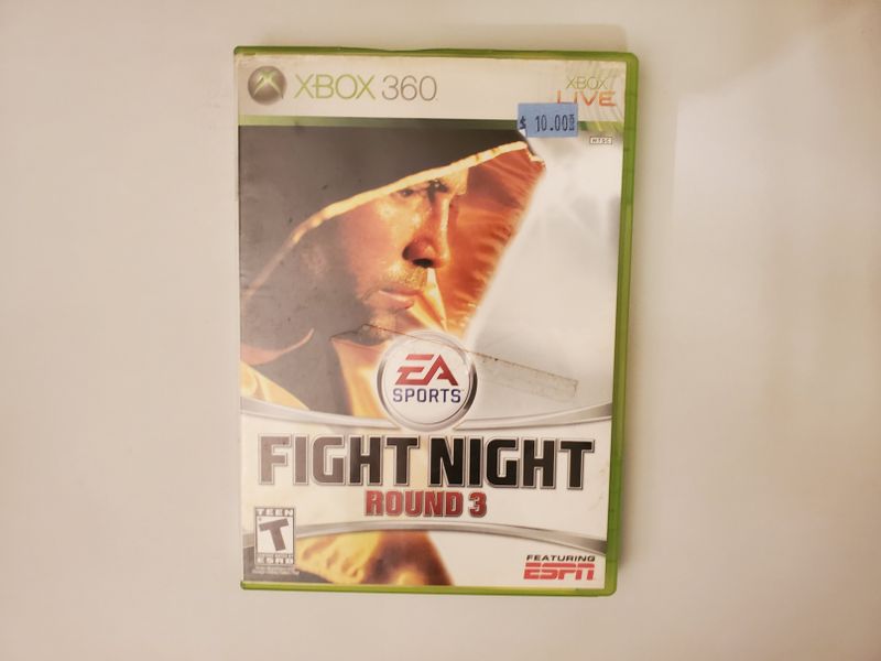 Microsoft Xbox 360 Fight Night Round 3 video game