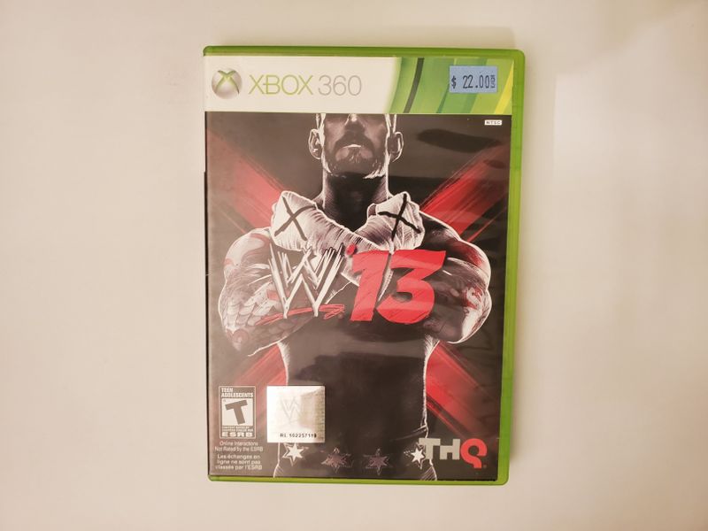 Microsoft Xbox 360 WWE '13 video game