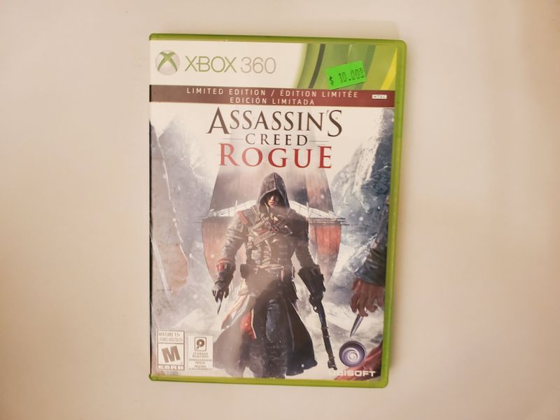 Microsoft Xbox 360 Assassin's Creed Rogue Limited Edition video game