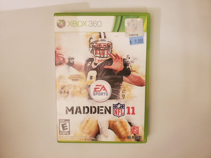 Microsoft Xbox 360 Madden 11 video game