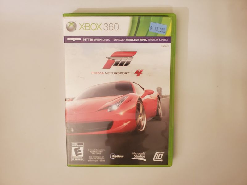 Microsoft Xbox 360 Forza Motorsport 4 video game