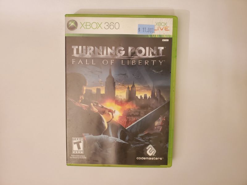 Microsoft Xbox 360 Turning Point Fall of Liberty video game
