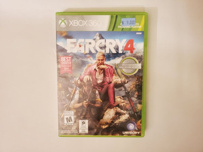 Microsoft Xbox 360 Far Cry 4 (Platinum Hits, Best Seller) video game