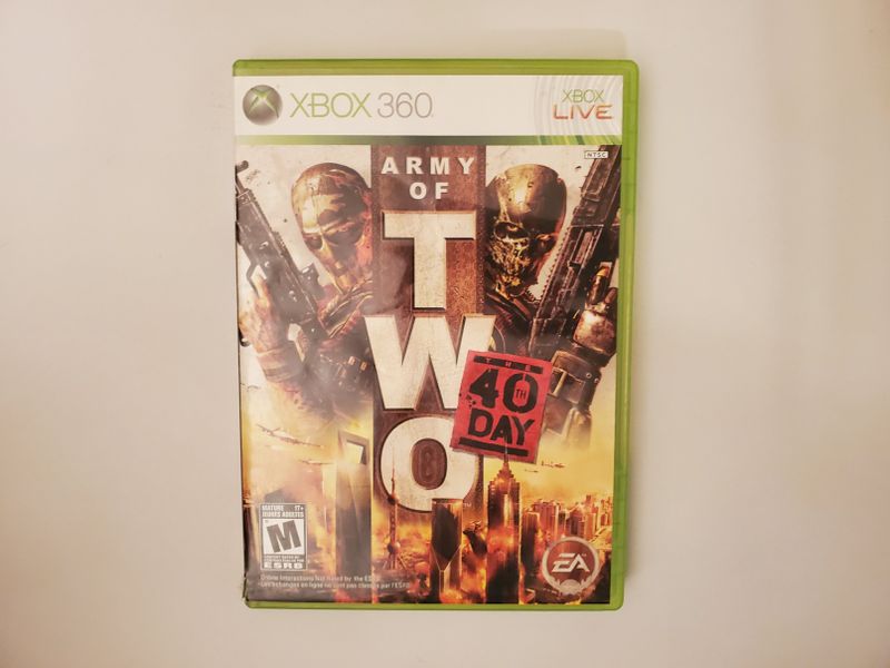 Microsoft Xbox 360 Army of Two The 40th Day video game