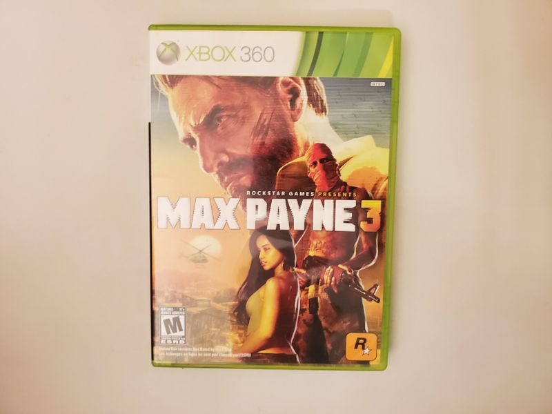 Microsoft Xbox 360 Max Payne 3 video game