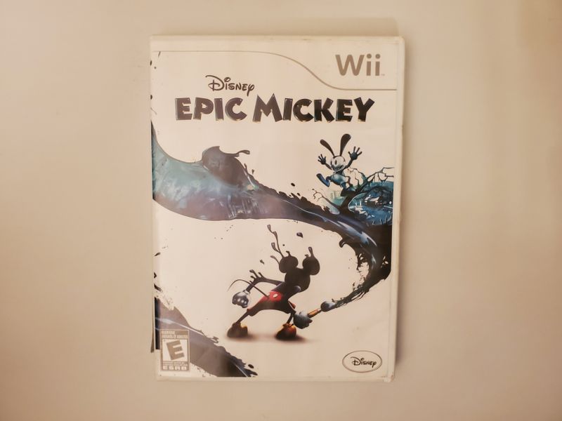Nintendo Wii Disney Epic Mickey video game