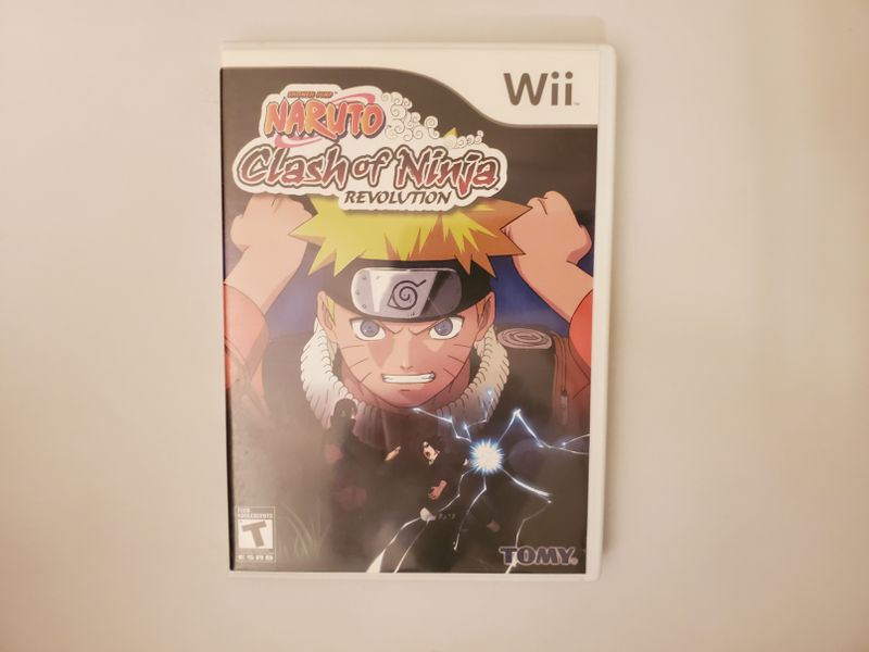 Nintendo Wii Naruto Clash of Ninja Revolution video game
