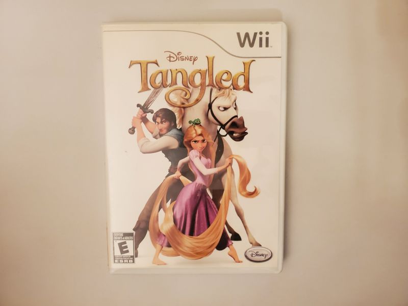 Nintendo Wii Disney Tangled video game