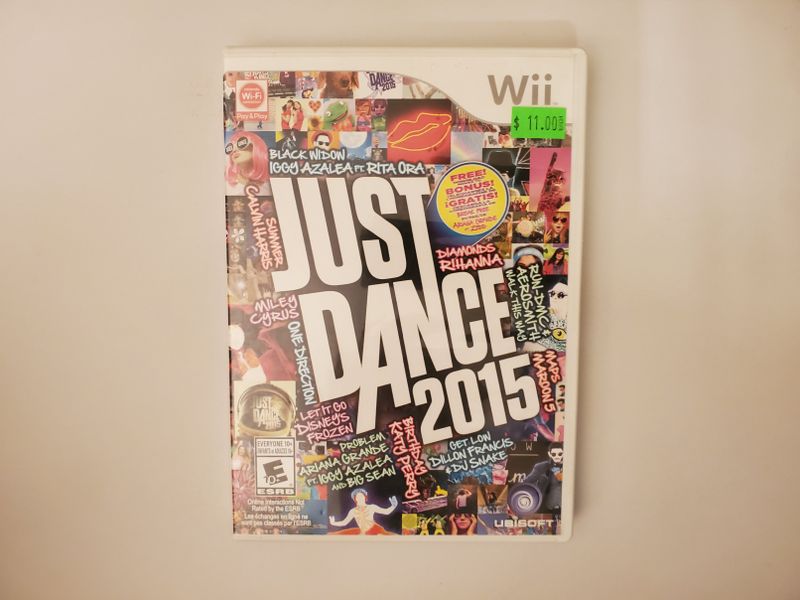 Nintendo Wii Just Dance 2015 video game
