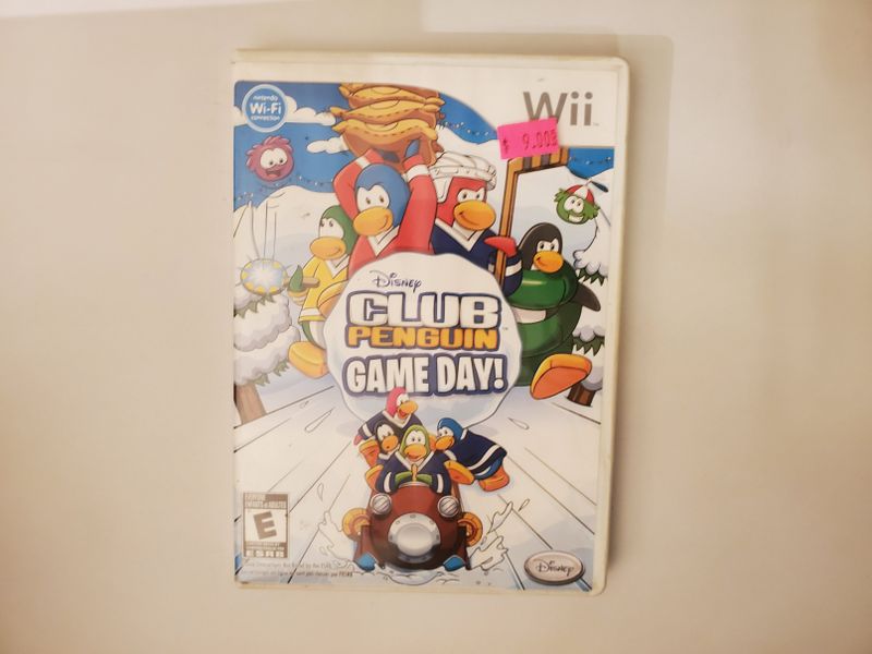 Nintendo Wii Club Penguin Game Day! video game