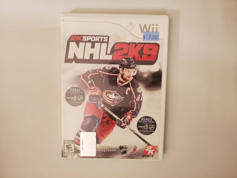 Nintendo Wii NHL 2K9 video game