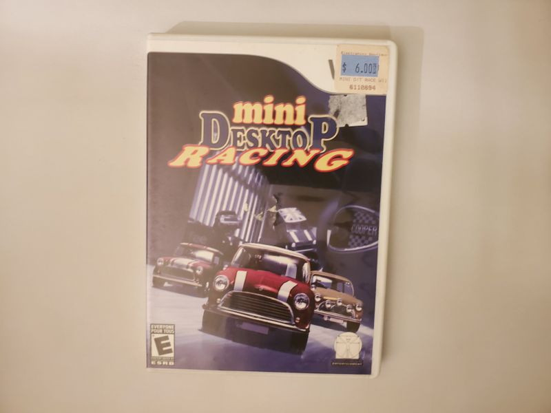Nintendo Wii Mini Desktop Racing video game
