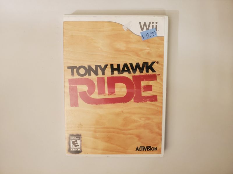 Nintendo Wii Tony Hawk Ride video game