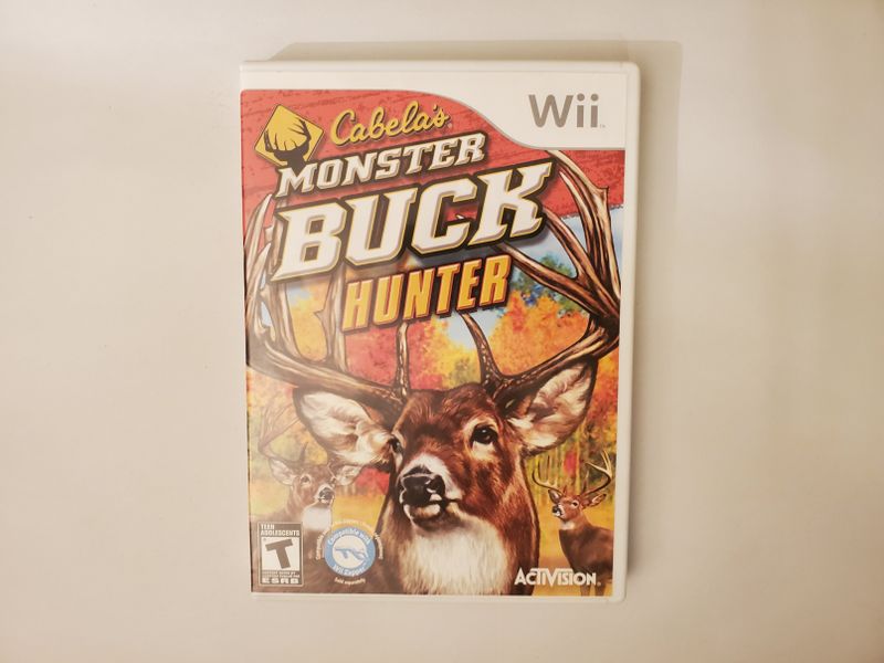 Nintendo Wii Cabela's Monster Buck Hunter video game