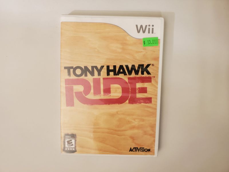 Nintendo Wii Tony Hawk Ride video game