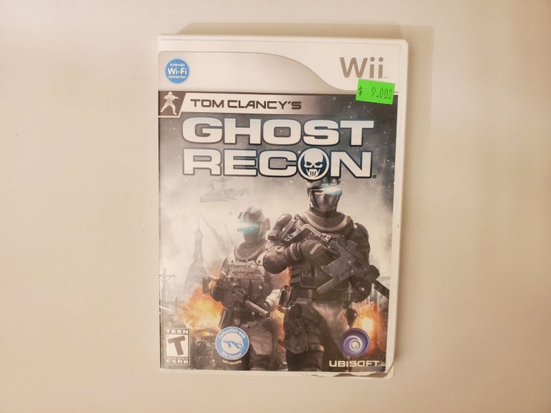 Nintendo Wii Tom Clancy's Ghost Recon video game