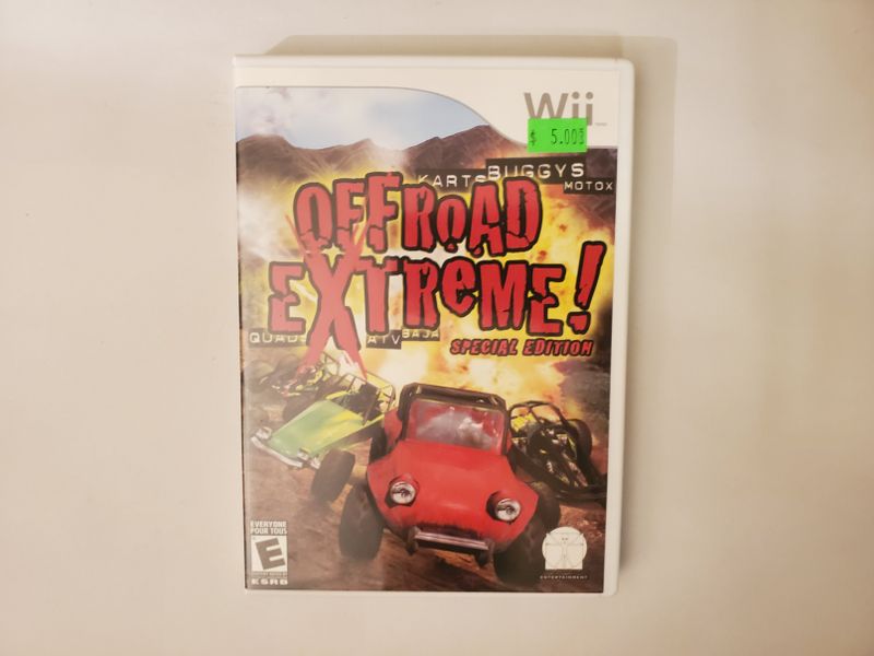 Nintendo Wii Offroad Extreme! Special Edition video game
