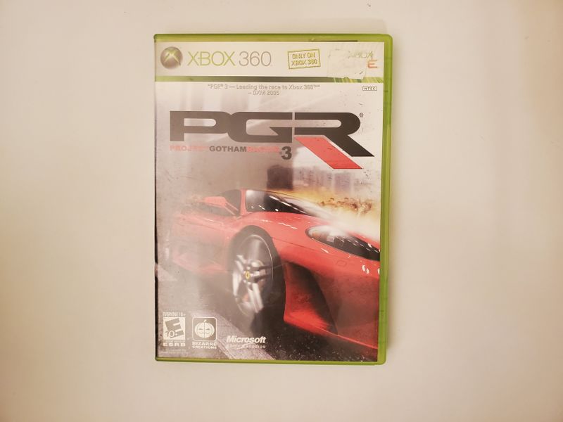 Microsoft Xbox 360 Project Gotham Racing 3 video game