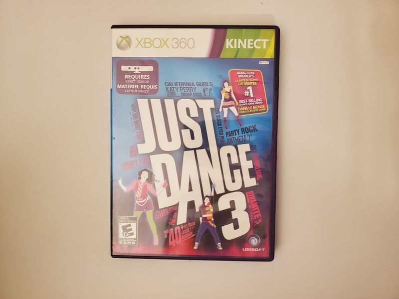 Microsoft Xbox 360 Just Dance 3 video game