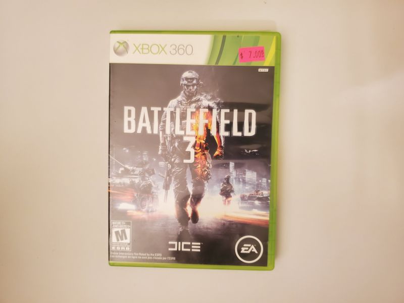 Microsoft Xbox 360 Battlefield 3 video game