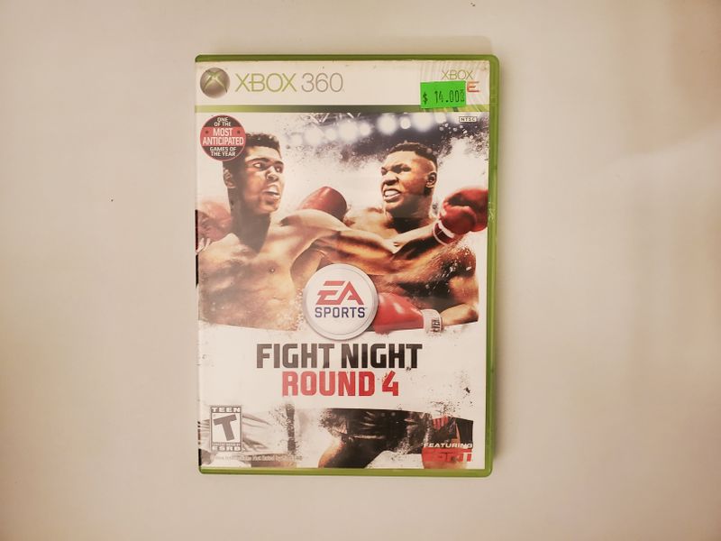 Microsoft Xbox 360 Fight Night Round 4 video game