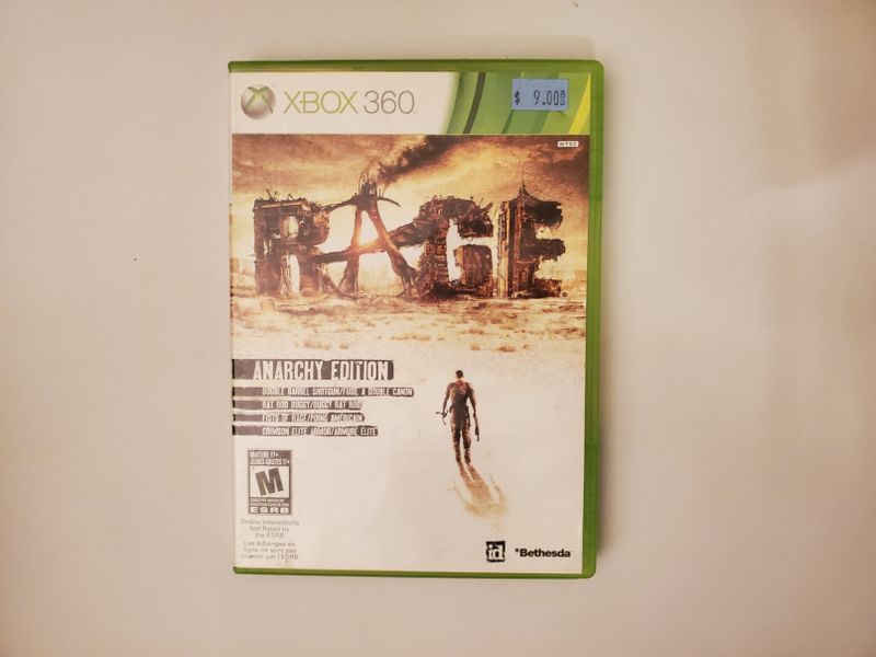 Microsoft Xbox 360 Rage Anarchy Edition video game