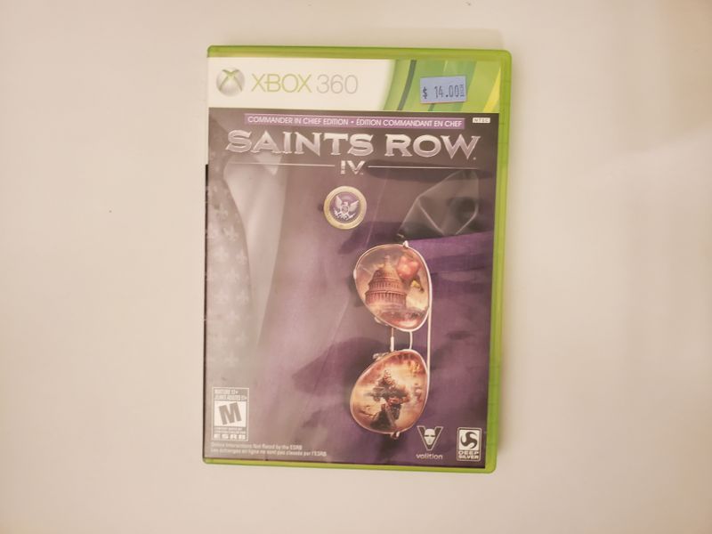 Microsoft Xbox 360 Saints Row IV Commander In Chiefs Edition video game