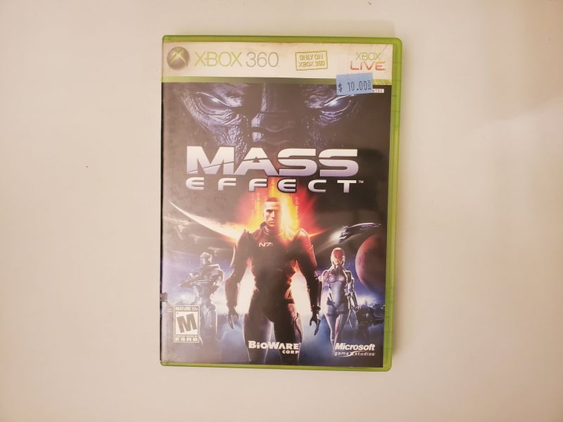 Microsoft Xbox 360 Mass Effect video game