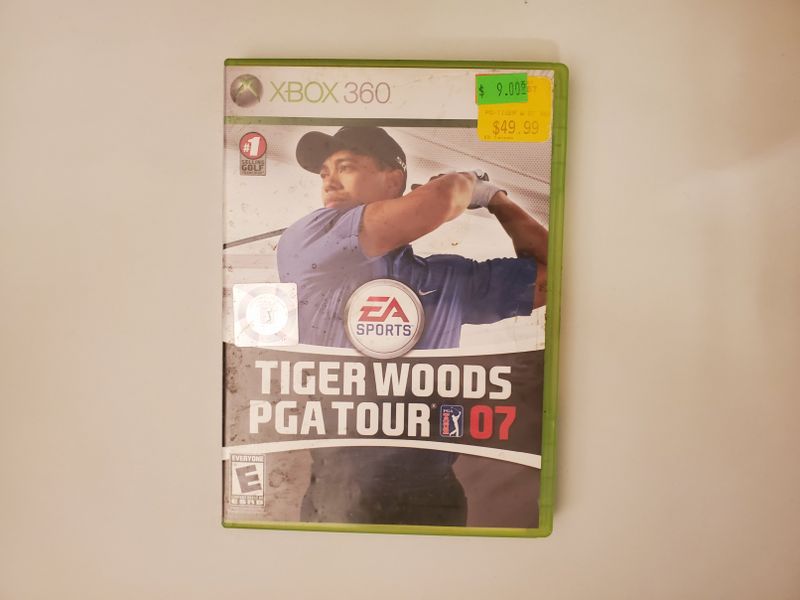Microsoft Xbox 360 Tiger Woods PGA Tour 07 video game