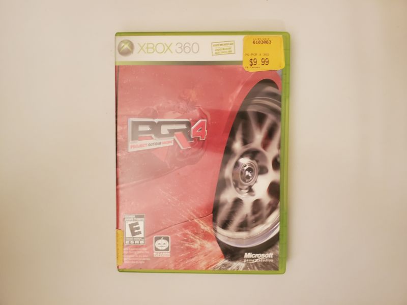 Microsoft Xbox 360 Project Gotham Racing 4 video game