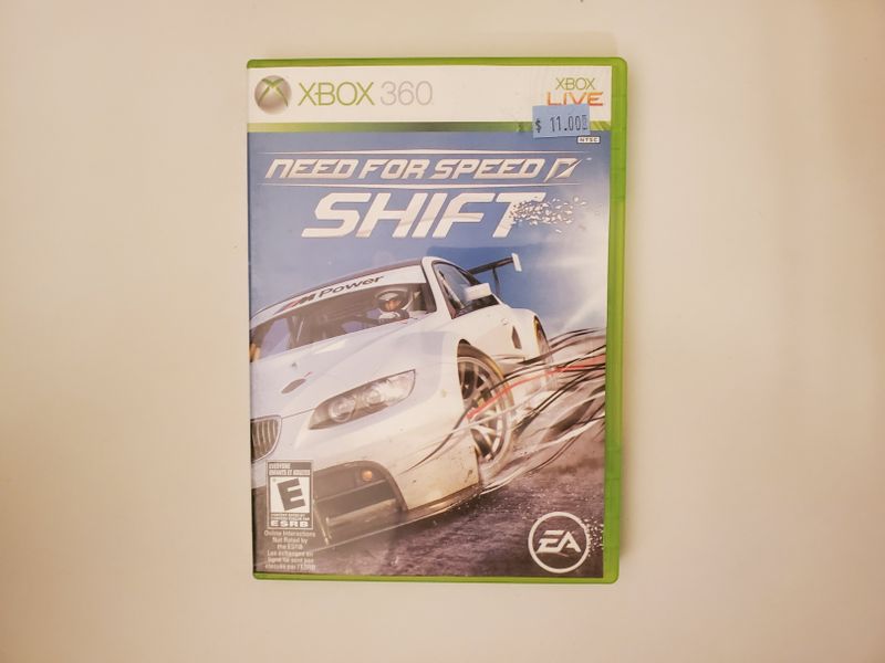 Microsoft Xbox 360 Need for Speed Shift video game