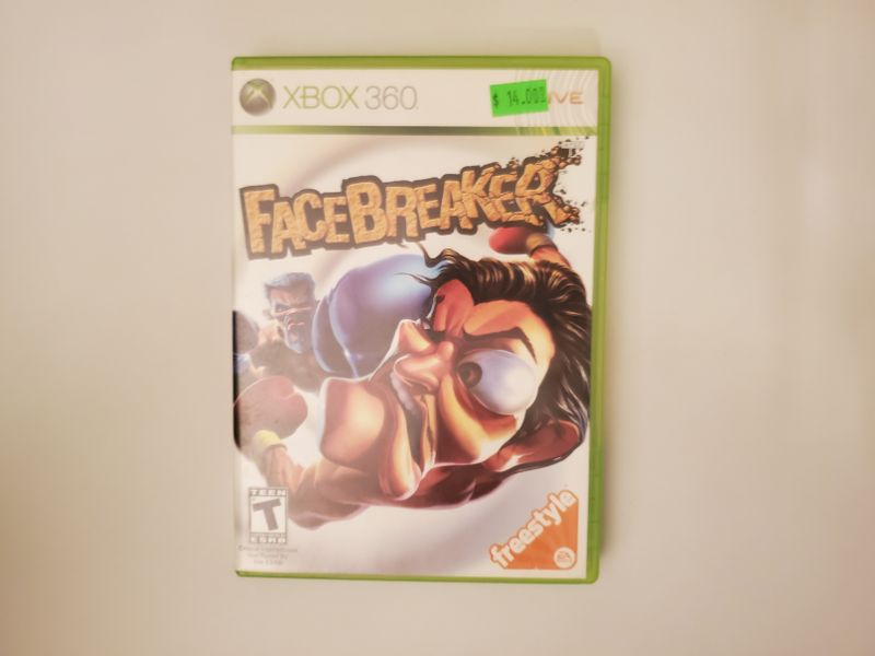Microsoft Xbox 360 Facebreaker video game