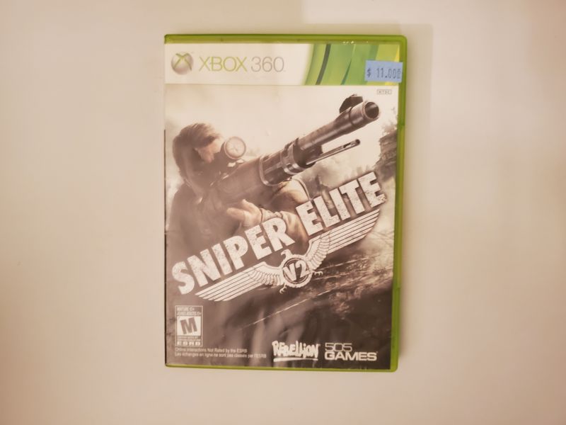 Microsoft Xbox 360 Sniper Elite V2 video game