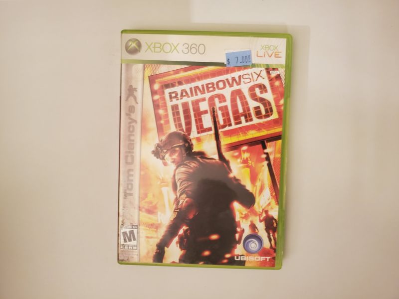 Microsoft Xbox 360 Tom Clancy's Rainbow Six: Vegas video game
