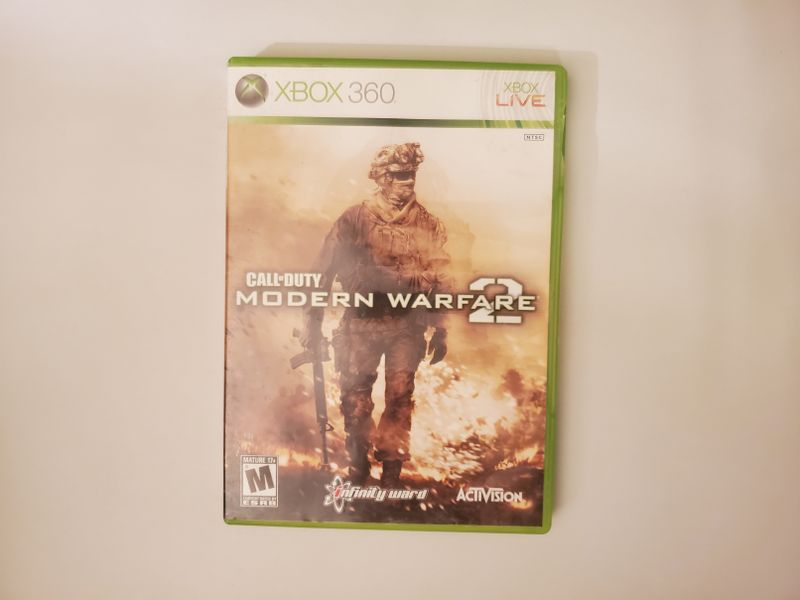 Microsoft Xbox 360 Call of Duty Modern Warfare 2 video game