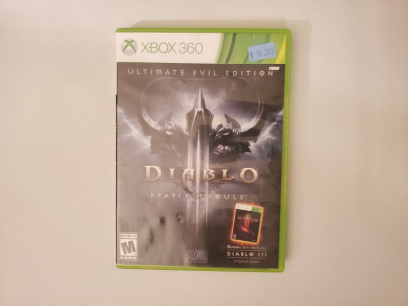 Microsoft Xbox 360 Diablo III Reaper of Souls Ultimate Evil Edition video game