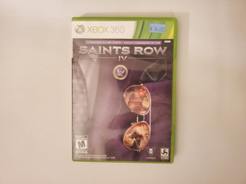Microsoft Xbox 360 Saints Row IV Commander In Chiefs Edition video game