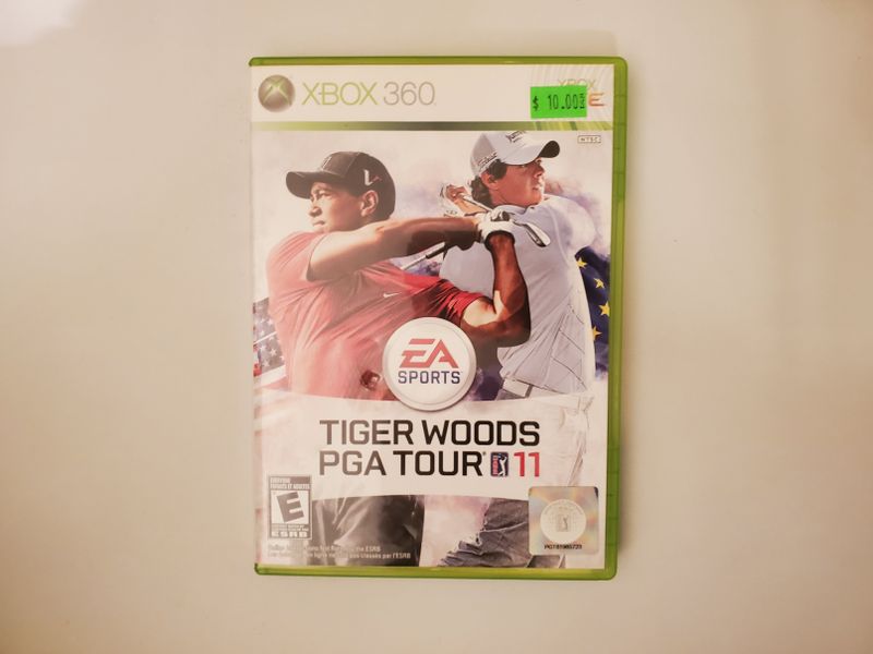 Microsoft Xbox 360 Tiger Woods PGA Tour 11 video game