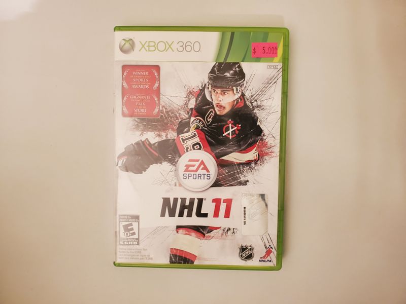 Microsoft Xbox 360 NHL 11 video game