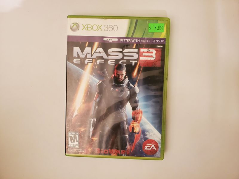 Microsoft Xbox 360 Mass Effect 3 video game