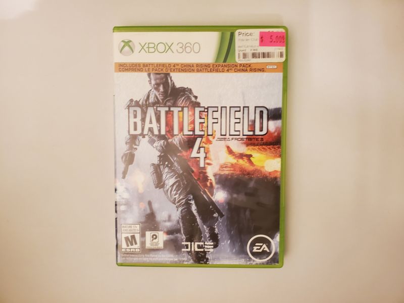 Microsoft Xbox 360 Battlefield 4 video game